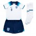 Billiga England Harry Kane #9 Barnkläder Hemma fotbollskläder till baby VM 2022 Kortärmad (+ Korta byxor)